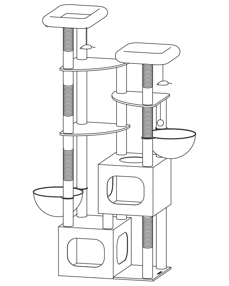 S-Serie Kratzbaum