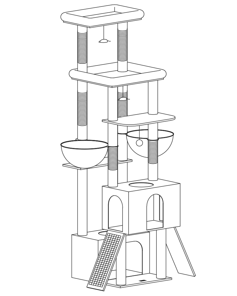 Z-Serie Kratzbaum